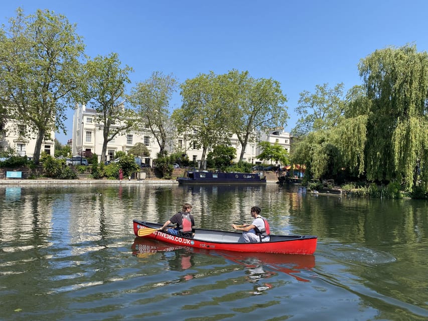 2 seater Canoe Rental in Ladbroke Grove - From Canalside Basin in Ladbroke Grove to a Real Canoe Feeling