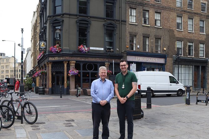 A Private VIP Jack the Ripper Black Cab Tour - Whitechapel Stop: Mary Ann Nichols and a Neighborhood on the Move