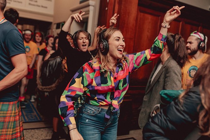 A Silent Disco Adventure in London - Meeting at The Admiralty, Trafalgar Square, and Getting Ready