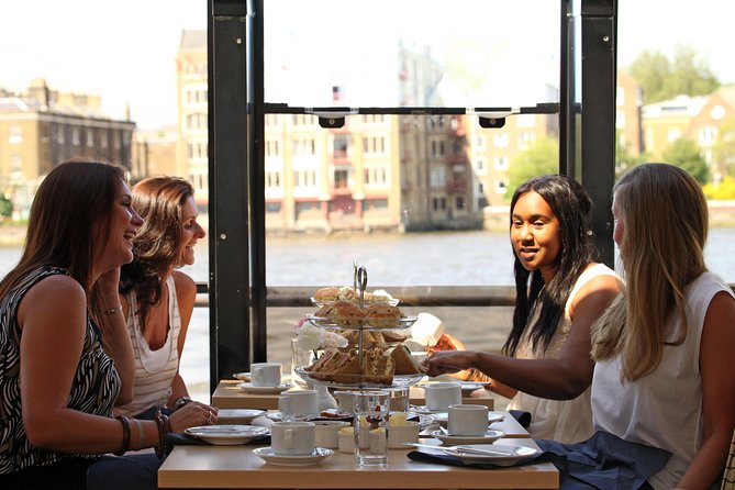 Afternoon Tea River Cruise on the Thames - Shakespeare’s Globe to the London Eye: where the river feels alive
