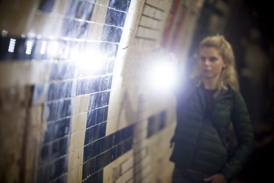 Aldwych: Hidden Tube Station Guided Tour - Spotting film locations, including Luther: The Fallen Sun