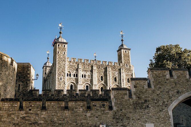 Best of London Tour - Crown Jewels, River Cruise & History Walk - Tower of London highlights: Bloody Tower, Torture Tower, and White Tower armory