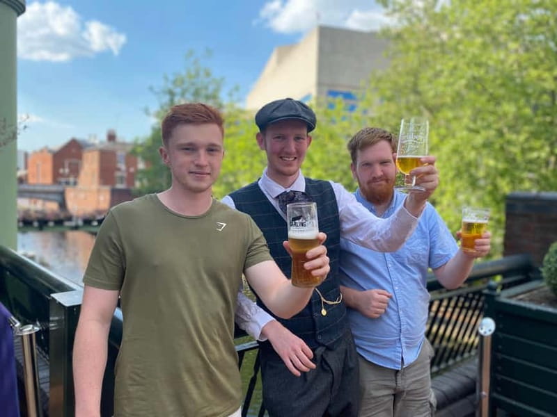 Birmingham Slogging Gang Evening Walking Tour with Pub Stops - Edward Shelby at Apple Birmingham: a themed start that actually helps