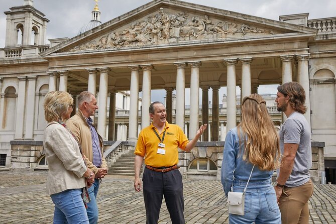 Blockbuster Film Tours - Old Royal Naval College, Greenwich - Stop 1: Old Royal Naval College grounds, the on-screen location story begins here
