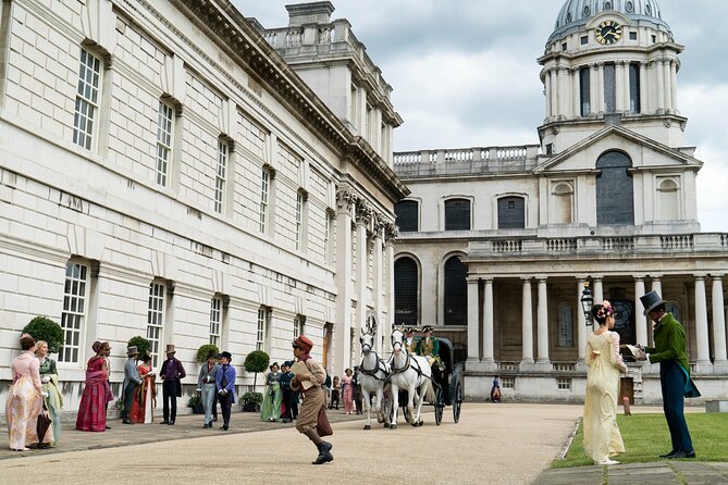 Blockbuster Film Tours - Old Royal Naval College, Greenwich - English-led tour, plus audio support for British Sign Language