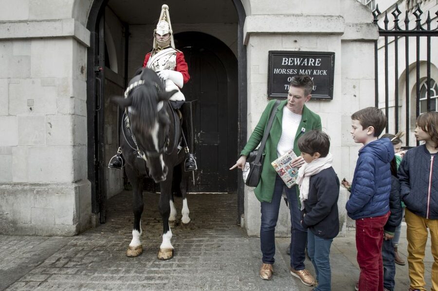 Bobbies, Corgis and the 7 Lions - Why this Westminster walk clicks for ages 6 to 12