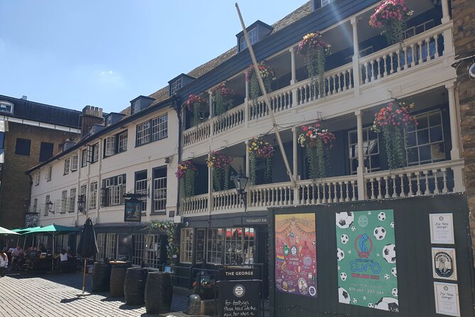 Booze, Brothels & The Bard: A Walking Tour of London's Bawdy Borough - The Hop Exchange and The George: booze and hospitality in architecture