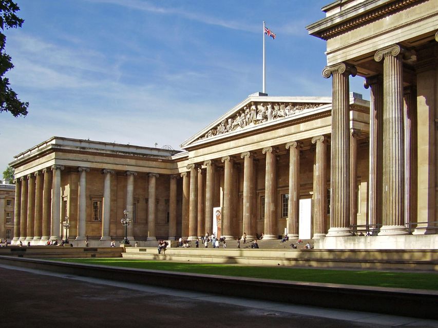 British Museum Tour: Rosetta Stone, Parthenon, Mummies - Entering the British Museum by the Main Entrance and Great Court
