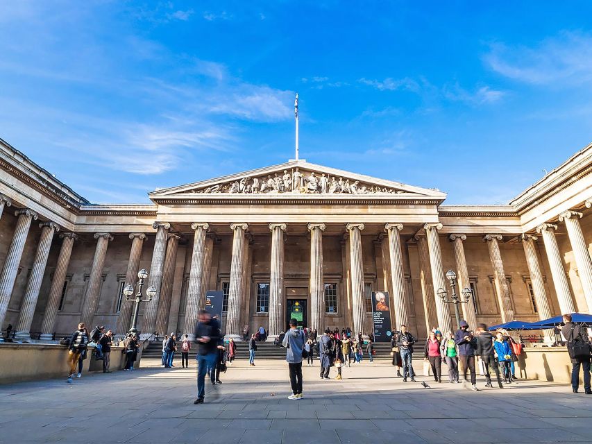 British Museum Tour: Rosetta Stone, Parthenon, Mummies - Egyptian mummies and burial artifacts, seen with fewer gaps