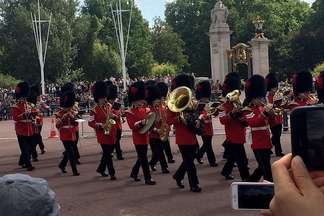 British Royalty walking tour including The Changing Of The Guard! - St James and Westminster, plus the Charles and Camilla stop