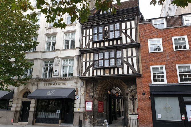 Burnings, Butchery & Black Death: A Walking Tour of London's Bloody Past - St Bartholomew the Great and the Golden Boy at Pye Corner