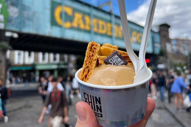 Camden Market Food Tour of 7 Tastings, Gin, Street Food & More - Your Tasting Lineup: 7 Bites Plus Gin, Cider, and Wine