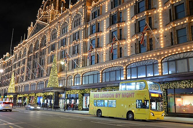 Christmas Lights Open-Top Bus Tour - Waterloo Bridge and the skyline moments you can actually catch