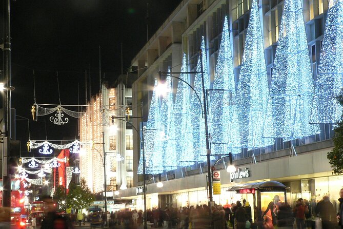Christmas Lights Open-Top Bus Tour - Regent Street and the West End, shopping glow plus quick landmarks