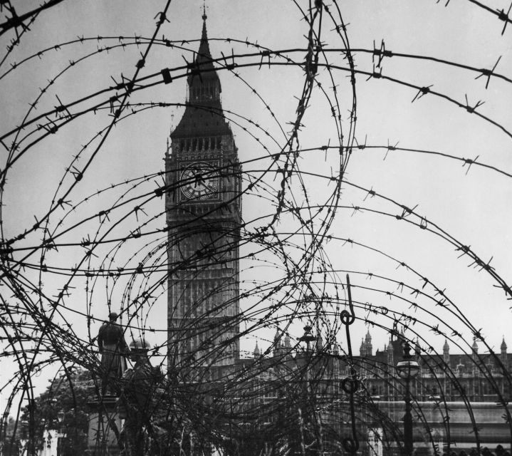 Churchill's Wartime London Walking Tour - Parliament Square and the Houses of Parliament: speeches made visible