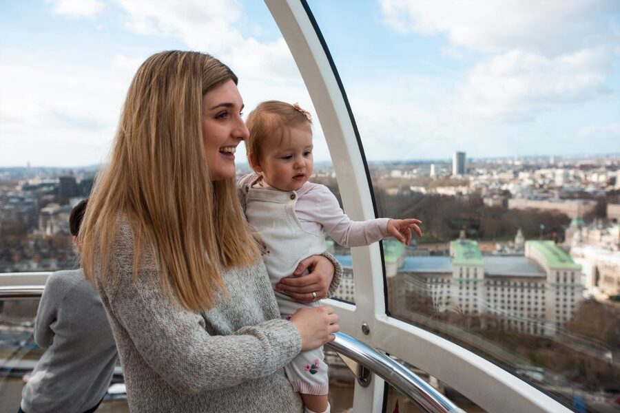 DreamWorks Shrek's Adventure and London Eye: Combo Ticket - Spot landmarks from the capsule, not just from postcards
