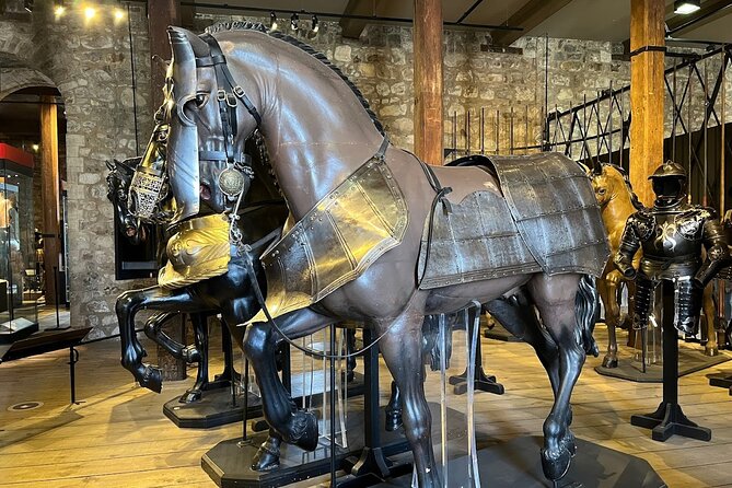 Easy Access Tower of London Crown Jewel Torture and Executions - White Tower and Tower Armoury, where the monarchy shows its muscle