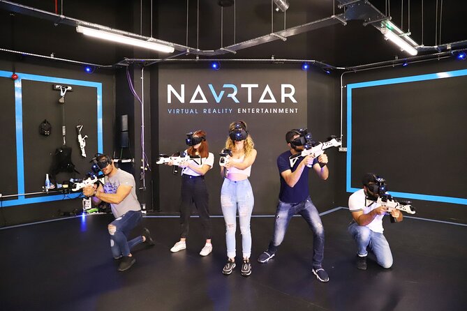 Epic 60 Minute Free-Roam Virtual Reality Experience at Navrtar - The Two-Part Game Plan, Mini-Games First and Zombies Second