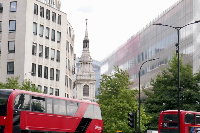 Fashion History Walking Tour in London - Stop 1: Barbican Highwalk and the fashion-industry clues in modern London