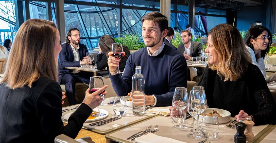 From London: Paris Day Tour w/Eiffel Tower Champagne Lunch - Eiffel Tower champagne lunch at Madame Brasserie: views, museum time, and glass-floor thrills