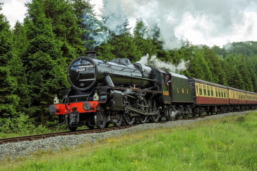 From London: The North York Moors with Steam Train to Whitby - North York Moors National Park by bus: Byland Abbey to Wass Bank to Helmsley