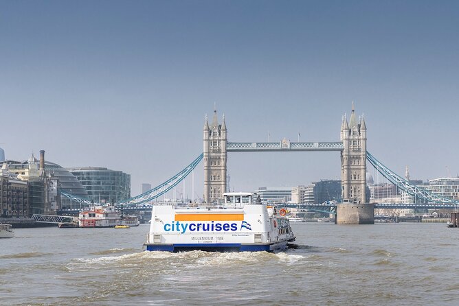 Fully Flexible Thames River Cruise - Live commentary and app support: how the story gets told