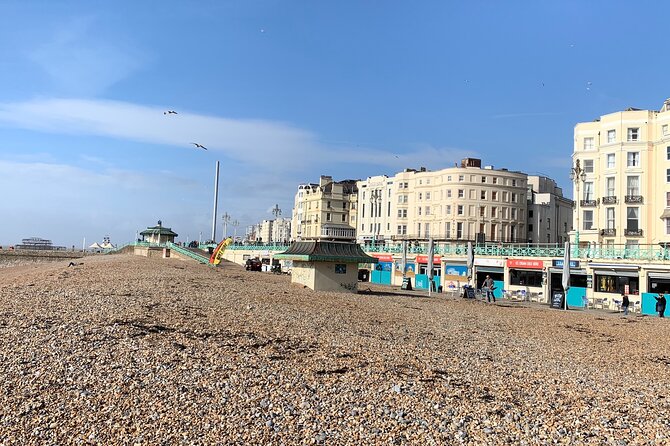 Fully Guided History Tour of The City of Brighton - Stop 3: Brighton Beach, Short Walk, Big Air