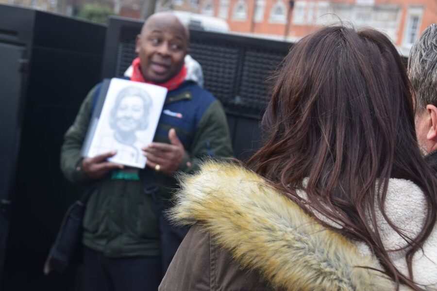 Gangster London Walking Tour with Actor Vas Blackwood - First Stop: The Blind Beggar, Whitechapel’s Perfect Starting Line