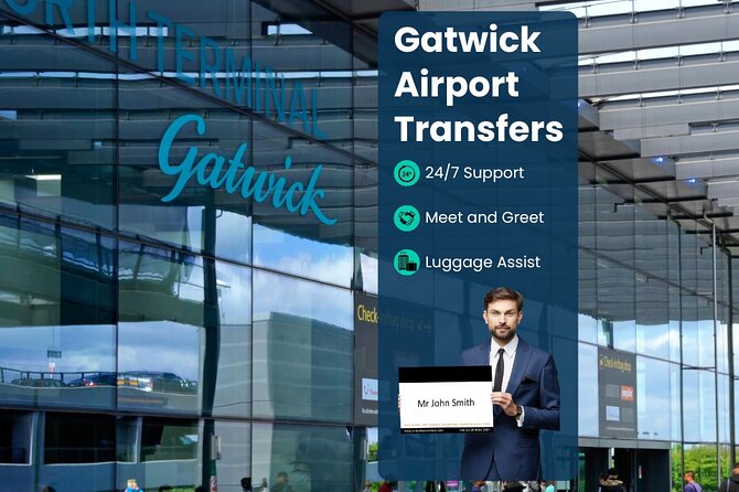 Gatwick Airport Taxi - Private Transfer to/from London - Pickup and meet-and-greet: how you actually find your driver