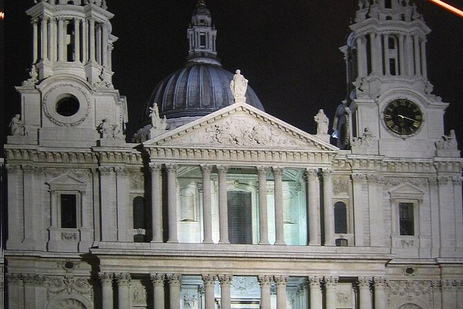 Ghastly Ghost Walking Tour in London - St. Paul’s Cathedral at night: free entry vibes and landmark views