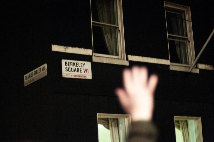 Ghosts and Legends of Mayfair Walking Tour - London - Berkeley Square and Albemarle Street, small stops with big mood shifts
