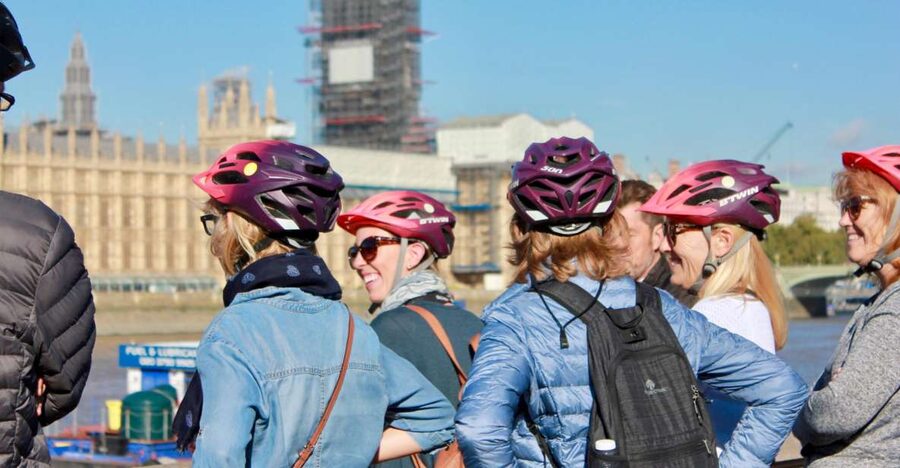 Grand London Half-Day Bicycle Tour - The street art tunnel stop, plus London’s oddball stories