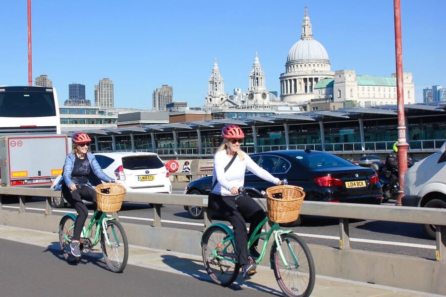 Grand London Half-Day Bicycle Tour - Meeting at Waterloo Station, where the tour starts fast