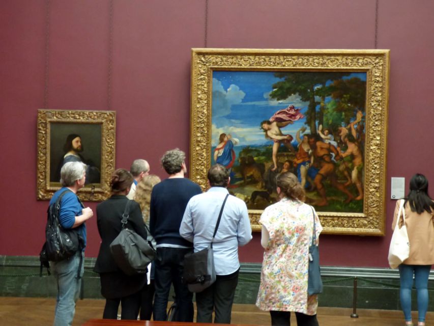 Guided Italian Tour of the National Gallery in London - Meeting Point, Voucher Check-In, and the No-Large-Bags Rule