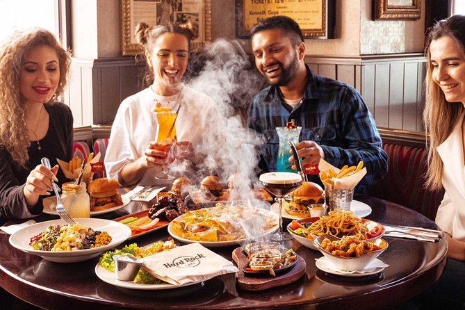 Hard Rock Cafe London Old Park Lane with Set Menu for Lunch or Dinner - What Arrives First: The Dining Room Experience and the Music Story