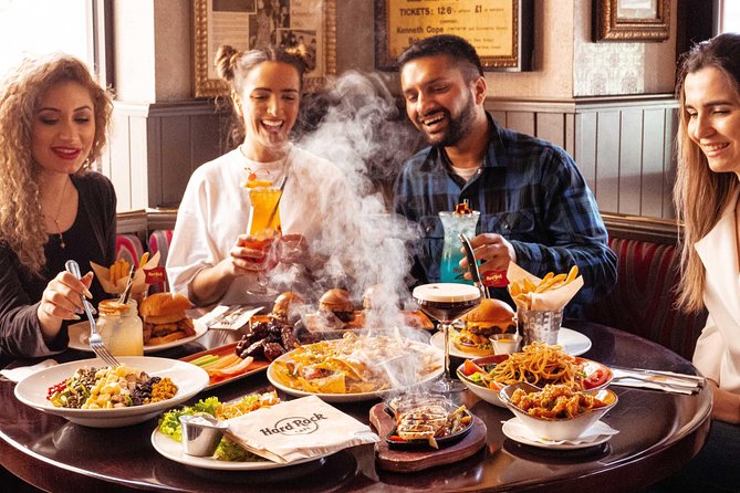 Hard Rock Cafe Piccadilly Circus with Set Menu for Lunch or Dinner - Set menus explained: Acoustic (2 courses) vs Electric (3 courses)