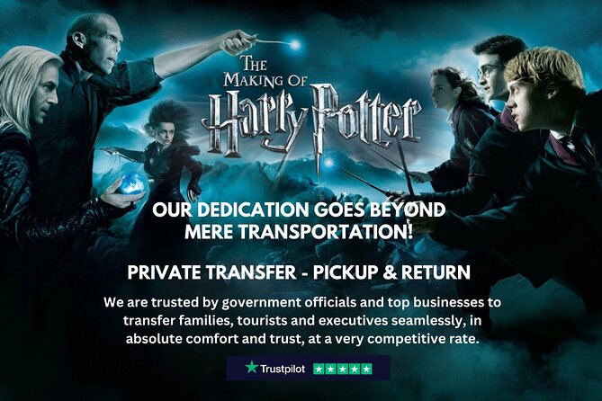 Harry Potter Tour of Warner Bros Studio Transfer - Pickup Return - Key things that make this transfer work