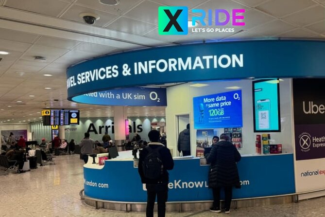 Heathrow Airport To/From Central London private taxi transfers - Price and Ride Time, What You Get for $121.62