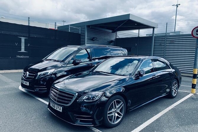 Heathrow to London City Centre – Premium Chauffeur Transfer - The ride: Mercedes S Class or Mercedes V Class for your group size