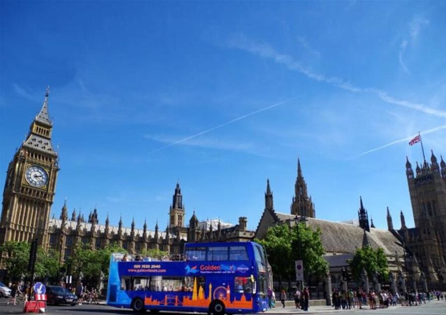 Hop-on Hop-off London Bus Tour & The London Eye - A Flexible Way to See London, with the London Eye at the Center