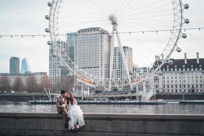 Iconic London Portraits Tour with Expert Local Photographer - London Eye backdrops plus red telephone boxes: classic London, with personality