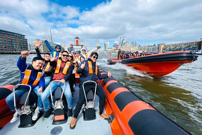 Iconic Sights of London: High-Speed Boat Trip - Hosts, Humor, and the On-Board Experience You Actually Feel