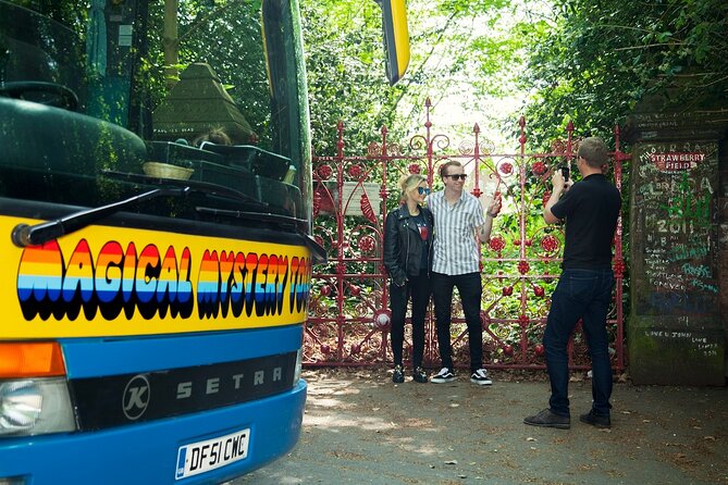 Liverpool and The Beatles 2 Day Rail Tour from London with Hotel - Magical Mystery coach tour: Penny Lane, Strawberry Fields, and a live guide