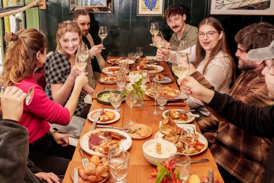 Local Foodie Adventure in London: 10+dishes, drinks and more - Soho food tour starts at Seven Dials, then keeps walking