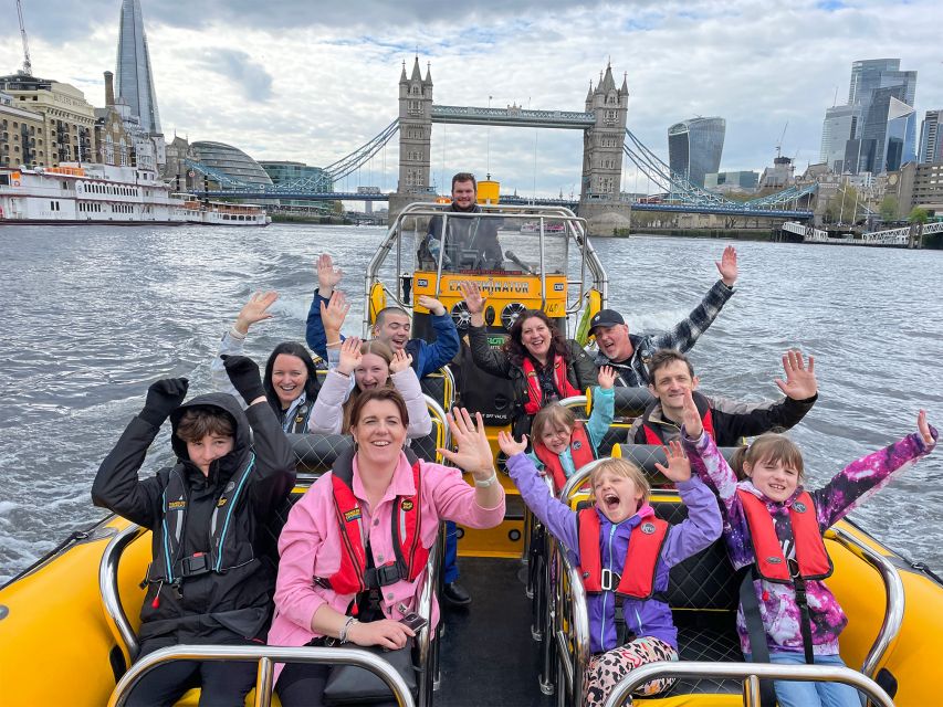 London: 20-Minute Tower RIB Blast from Tower Pier - Tower Pier to Tower Bridge, in One High-Speed Hit