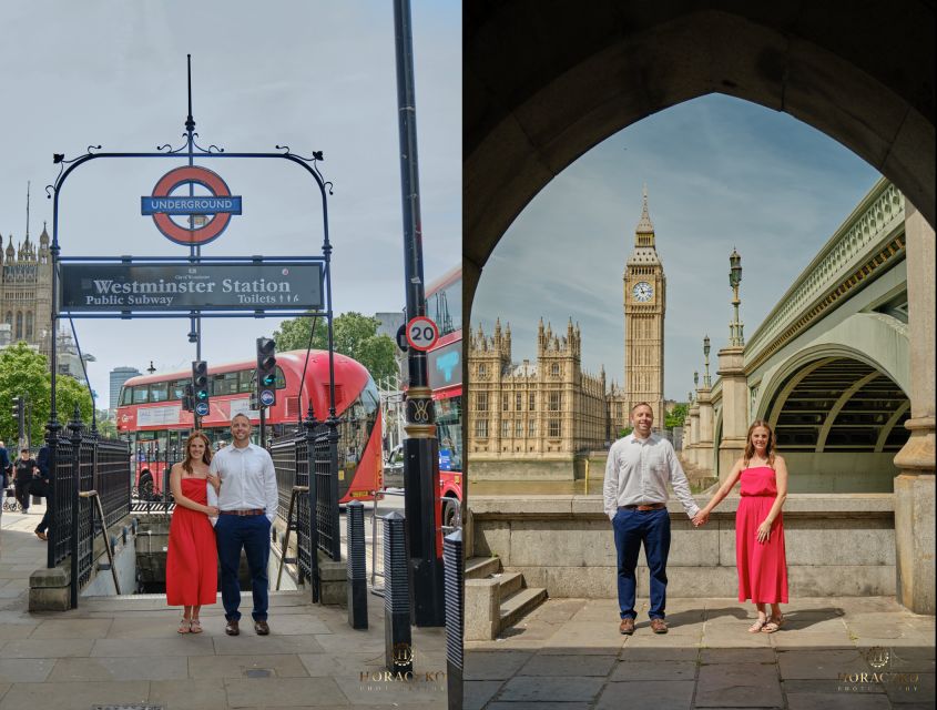 London: 30min PRIVATE Professional Westminster Photo Shoot - Westminster Abbey and the phone box: balancing grandeur with personality