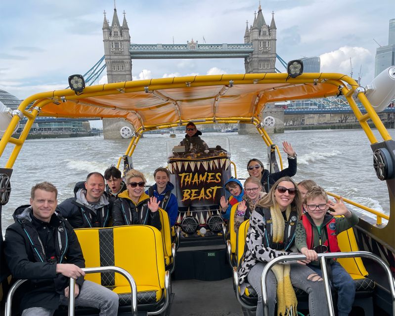 London: 40-Minute Thames Beast Jetboat Tour - Safety gear and what to wear for a fast, chilly river ride