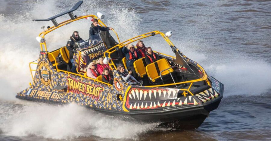London: 40-Minute Thames Beast Jetboat Tour - Getting to Tower Millennium Pier and boarding at Point E