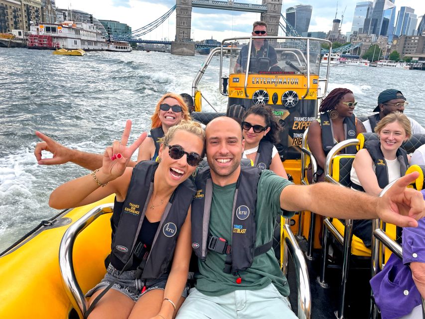 London: 70-Minute Thames Barrier Speedboat Tour - The Thames route: London icons and Docklands energy in one run