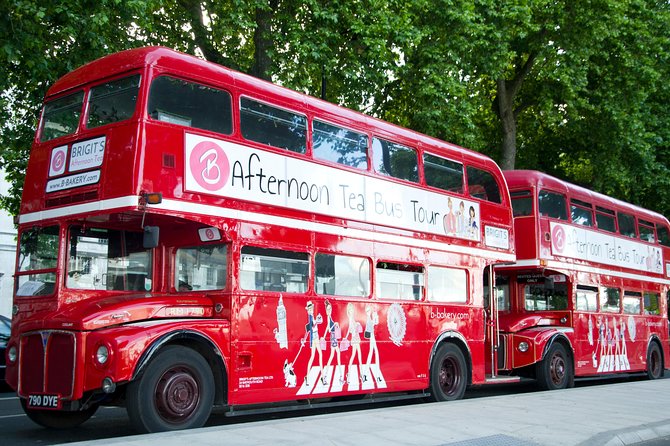 London: Afternoon Tea Bus Tour - 1960s Routemaster Bus - Service Style: Friendly Staff and Table-Based Tea